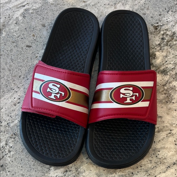 San Francisco 49ers Slide Sandals - Picture 1 of 10